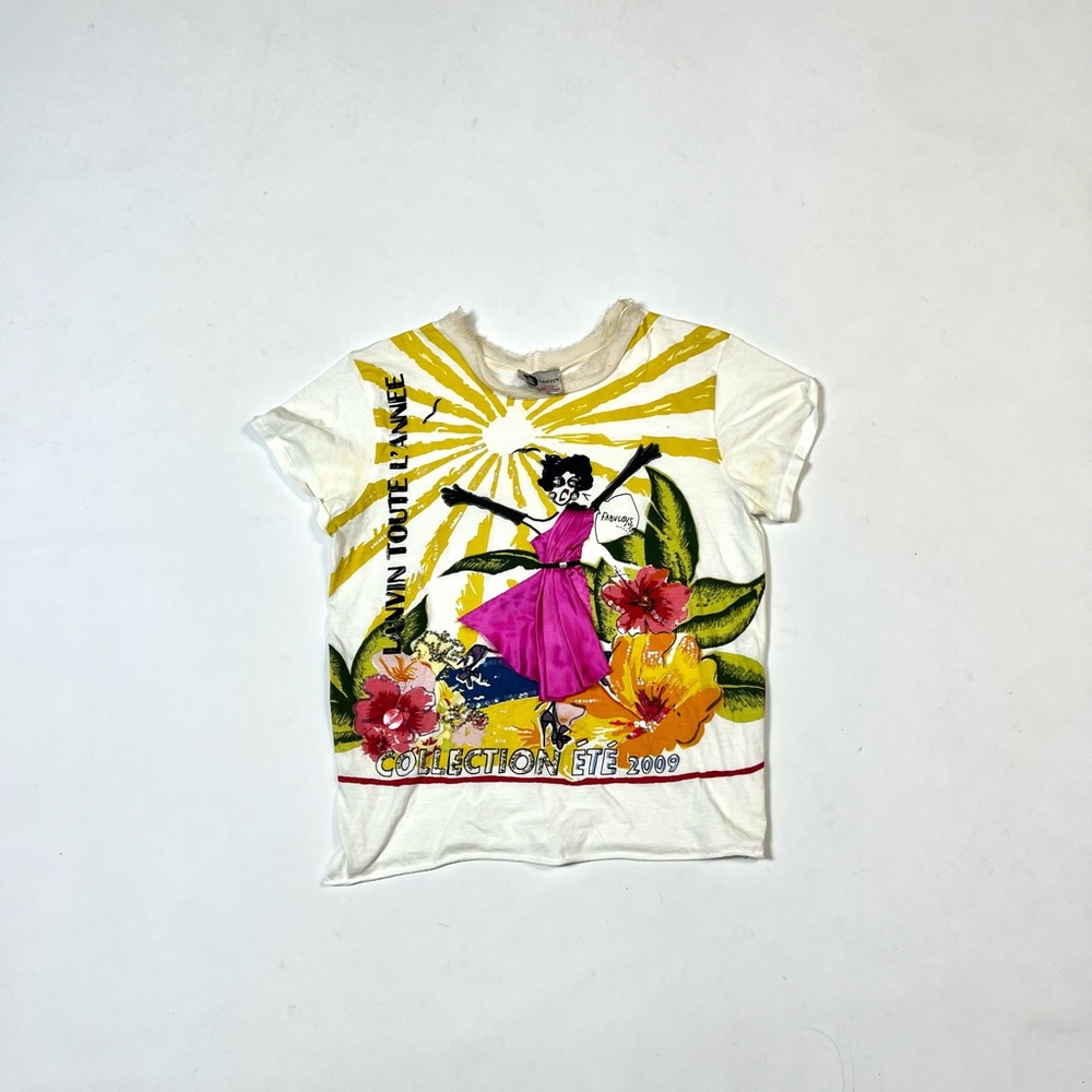 Lanvin graphic tee fabulous French girl 2009 collection